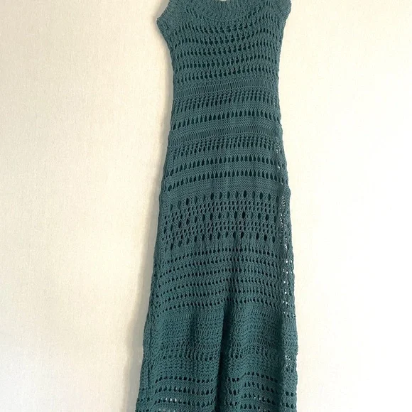 Vince Cotton Lace Midi Dress Size XS